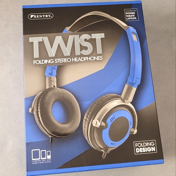 🔴BUNDLE 5/$20🔴🎧Folding Stereo Headphones - Picture 2 of 14